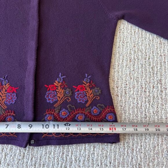 Vintage Y2K Free People Embroidered Cardigan - Picture 10 of 12